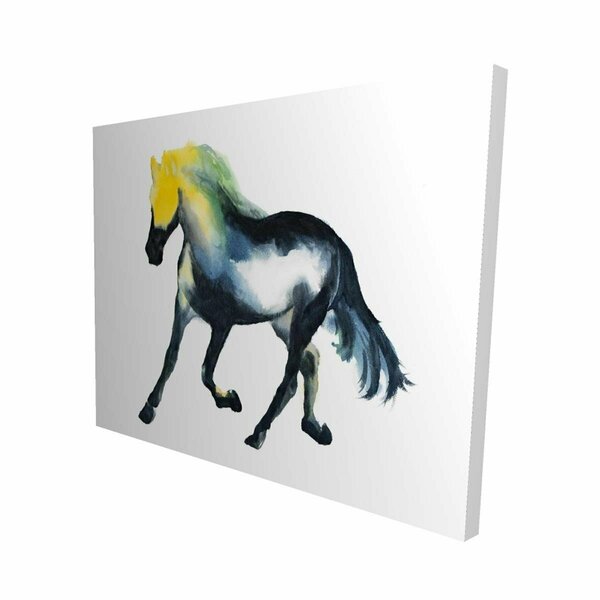 Fondo 16 x 20 in. Galloping Horse-Print on Canvas FO2777225